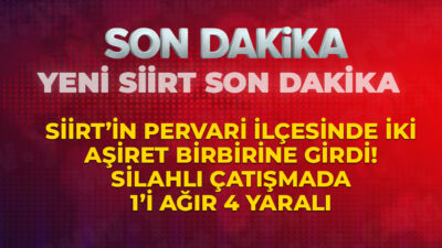 Siirt’in Pervari ilçesinde silahlı çatışmanın detayları belli olmaya başladı....
