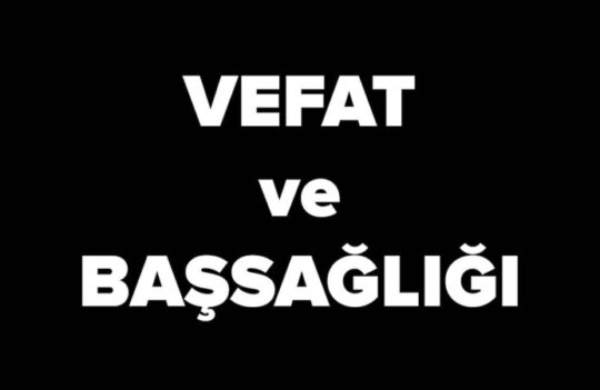 Bursa Milletvekili, hemşehrimiz Muhammed Müfit Aydın’ın ablası Bursa’da hayatını kaybetti.
