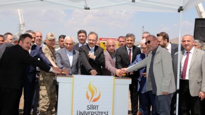 Siirt Üniversitesi Tıp Fakültesi Morfoloji Binası Temeli Atıldı Geleceğin doktorlarının yetiştirileceği "Siirt Üniversitesi Tıp Fakültesi Morfoloji Binası Temel