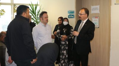 Siirt Valisi Dr. Kemal Kızılkaya sabahın erken saatlerinde Siirt Eğitim