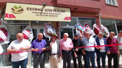 TÜRKİYE’NİN ÖBÜR UCUNDA Kİ HEMŞERİLERİMİZİN BİRLİKTELİĞİ! EDİRNE SİİRTLİLER DERNEĞİ AÇILDI Serhat Şehri Edirne de yaşamlarını sürdüren hemşerilerimiz bir dernek çatısı