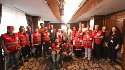 TÜRK KIZILAYI’NDAN ENGELLİLERE YÖNELİK ÇALIŞMALAR Kızılay’ın engelli bireylere yönelik hizmetlerin genişletilmesi ve kalitesinin yükseltilmesi için