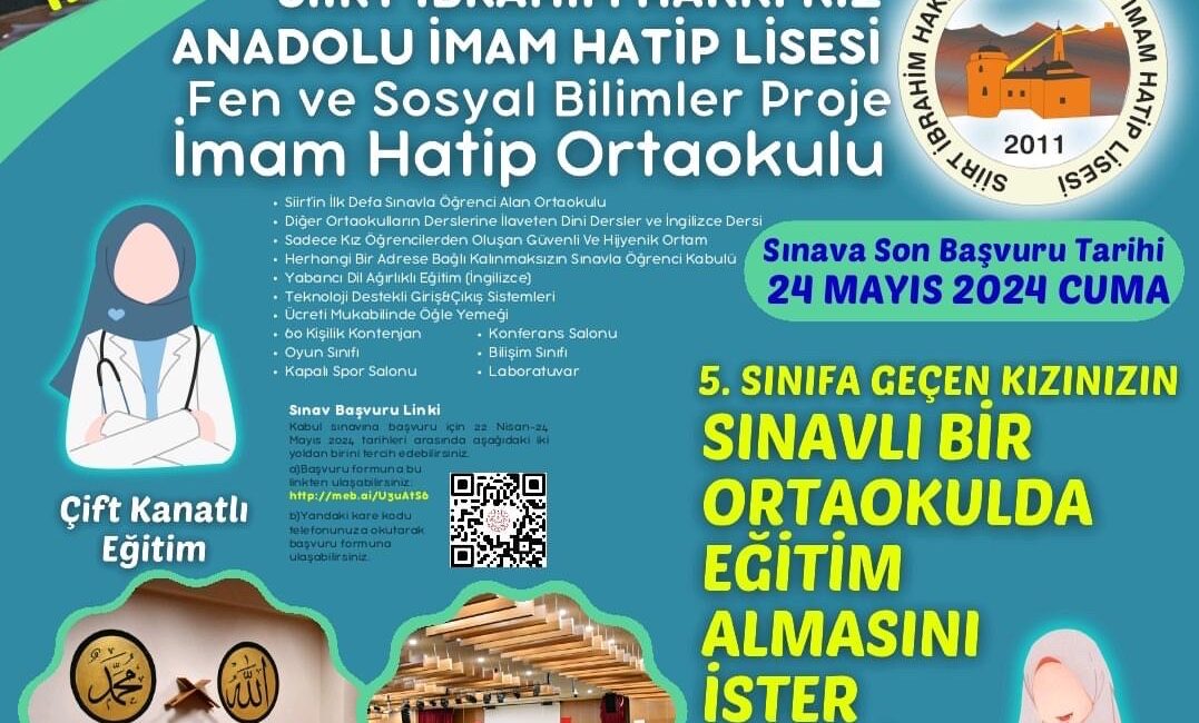 Siirt’te eğitimin önemli bir