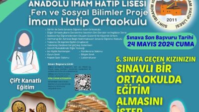 ÇOK YÖNLÜ EĞİTİM VERİLİYOR! KIZ İMAM HATİP ORTA OKULUNA BAŞVURULAR BAŞLADI Siirt’te eğitimin önemli bir bölümü İngilizce olarak verilen kız imam