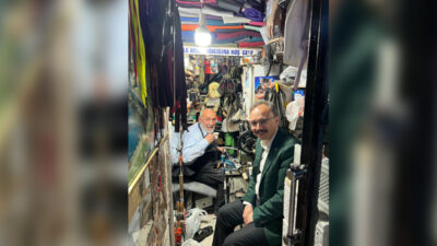 Siirt Valisi Dr. Kemal Kızılkaya, kent esnafıyla bir araya gelmeye