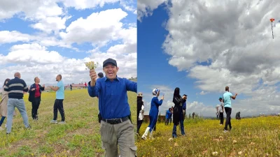 Siirt’te Engel Tanımayan Özel Bireylerin Uçurtma Şenliği! Güneşli Havada Uçurtma Uçurdular Engel tanımayan engelliler güzel havada uçurtma uçurma keyfini yaşadılar.