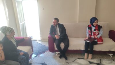 Siirt Aile ve Sosyal Hizmetler İl Müdürlüğü yöneticilerinin kendilerinden destek