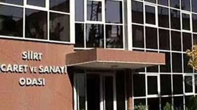 Siirt Ticaret ve Sanayi Odası Başkanlığı tarafından yapılan yazılı açıklama