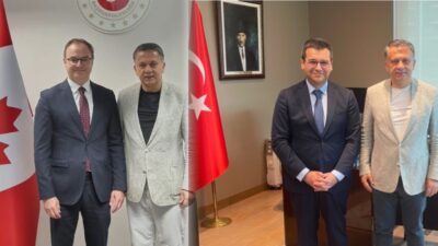 Küresel Gazeteciler Konseyi’nden Kanada’da önemli temaslar Küresel Gazeteciler Konseyi Genel Başkanı Mehmet Ali Dim, Kanada’da gerçekleştirdiği
