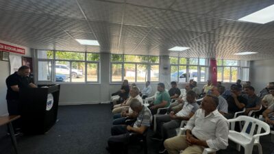 Karma Sanayi Sitesi Kooperatifi genel kurulu yapıldı. Kooperatifin idari binasında