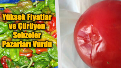 Siirt’te Tüketicinin Çilesi! Yüksek Fiyatlar ve Çürüyen Sebzeler Pazarları Vurdu Aldıkları fiyatın çok üstünde satış yapılması nedeniyle manav ve semt