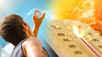 Siirt'te hava sıcaklıklarının bunaltıcı seviyelere ulaştığı görülüyor.