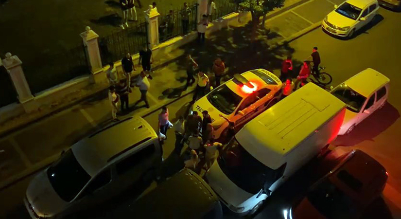 Siirt’te Trafik Kazası Sonrası Kavga Çıktı! Polis Müdahale Etti