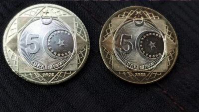 Yeni bir madeni paramız daha oluyor. Madeni 5 TL tedavüle