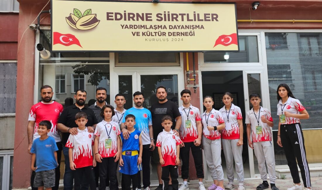 Siirtli Sporcular Edirne’de düzenlenen