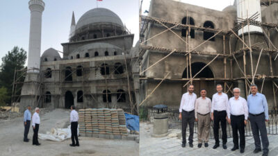 Siirt İl Müftüsü Şakir Pinal, Veysel Karani Beldesi Camii İnşaatını İnceledi Siirt İl Müftüsü Şakir Pinal, beraberinde Baykan İlçe Müftüsü İsmail