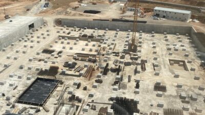 Yeni devlet hastanesi inşaatı hızlı bir şekilde devam ediyor.