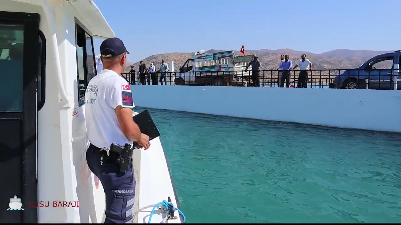 Siirt Ilısu Baraj Göleti’nde Yük ve Yolcu Tekneleri Denetlendi