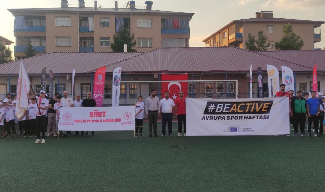 Siirt'te Avrupa Spor Haftası