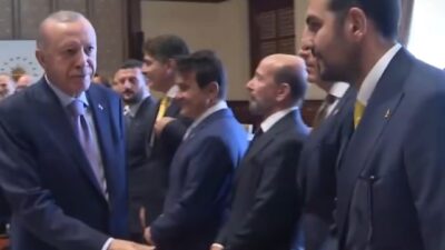 Cumhurbaşkanı Recep Tayyip Erdoğan, Fenerbahçe Spor Kulübü Başkanı Ali Koç