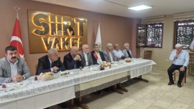 İstanbul'da bulunan Siirtli hemşehri dernek başkan ve üyeler Siirt Vakfında