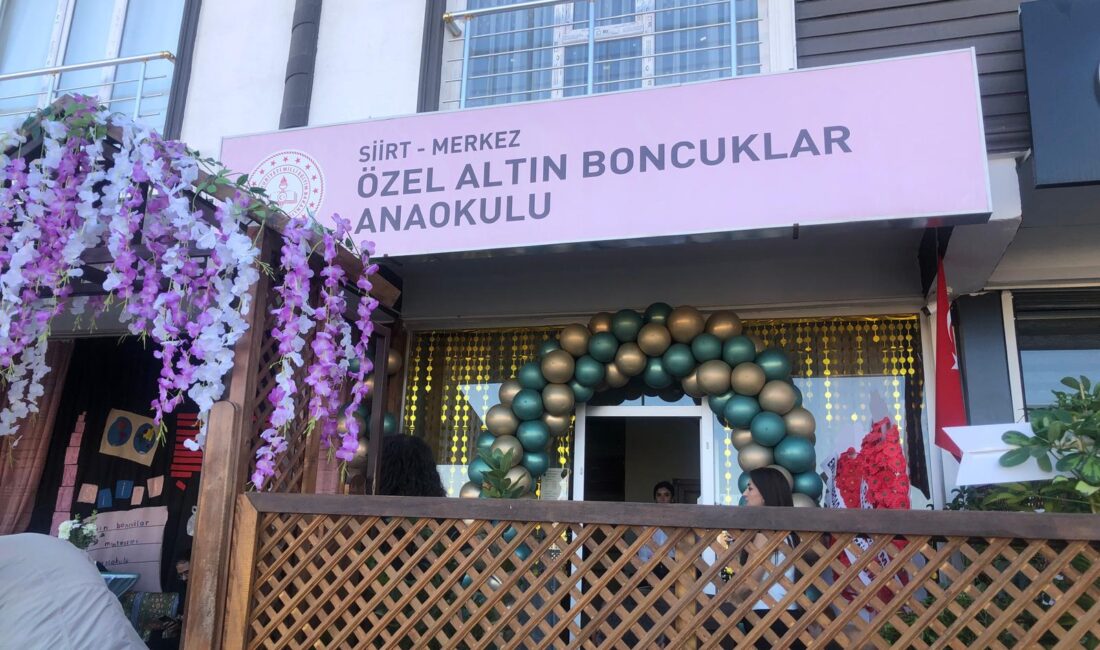 Siirt'te yeni bir anaokulu