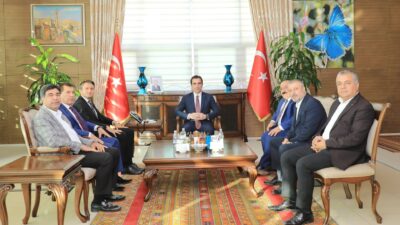 Baykanlılar'dan vefa örneği bir ziyaret. 