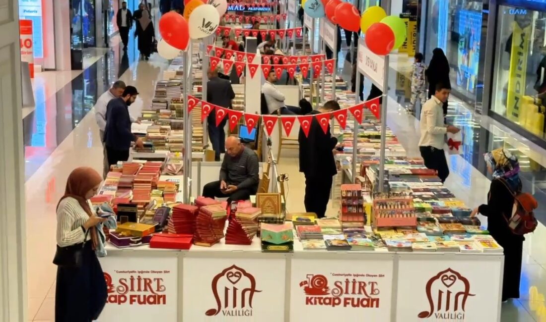 Siirt Kitap Fuarı devam