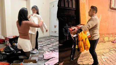 Siirt’te görevli bir polis memurunun eşi yaptığı hayırlarla takdir topluyor.