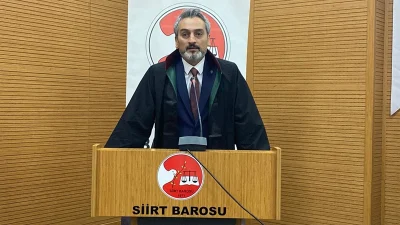 Siirt Barosu olağan genel kurulu yapıldı. İki liste ile gidilen