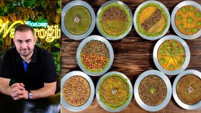 Siirtli hemşerimiz Burak Ertekin'in sahibi  olduğu Nacaroğlu Baklava ve çikolata