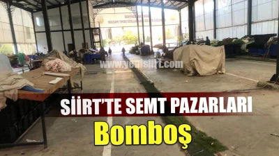 Belediyeye ait üç semt pazarının vatandaşlar tarafından benimsenmediği ifade edilerek