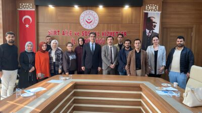 Aile ve Sosyal Hizmetler İl Müdürlüğünün personele yönelik hizmet içi