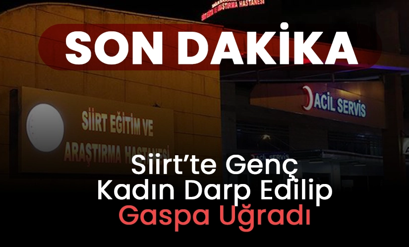 Siirt’te bir kadının darp