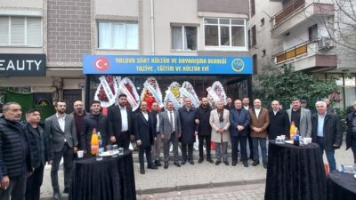 Siirtlilerin Yalova’da ki Yeni Mekanı! Eğitim Kültür ve Taziye Evi Hizmete Açıldı Yalova Siirtliler Eğitim Kültür ve Yardımlaşma Derneği eğitim kültür ve