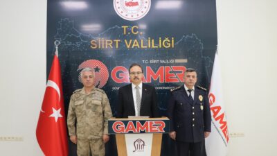 Siirt Valiliği Güvenlik ve Asayiş Değerlendirme Toplantısı Vali Dr. Kemal