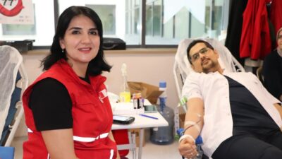 Yalova Eğitim ve Araştırma Hastanesinde düzenlenen kan bağış kampanyası sona