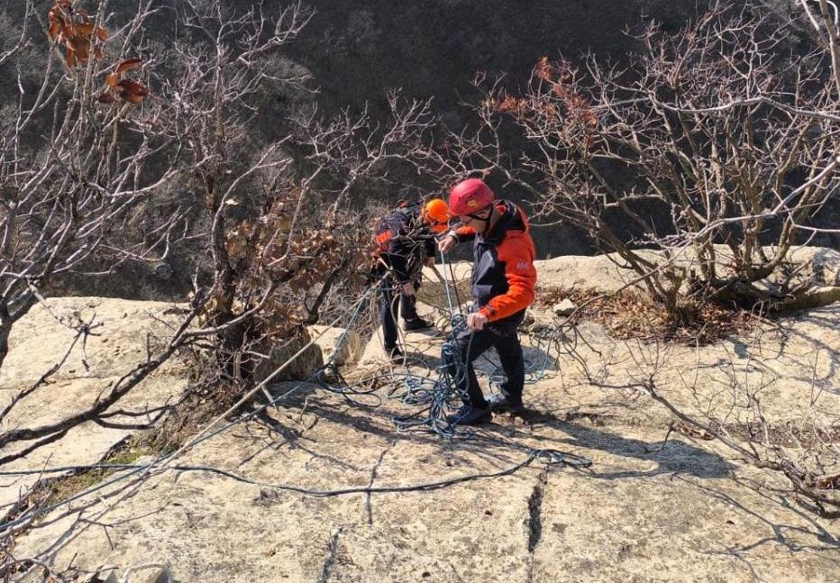 Siirt’te uçuruma düşen 3 keçi 4 gün sonra AFAD ekipleri