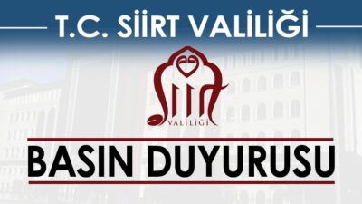 Siirt Valiliği bu akşam saatlerinde yapılan kayyum protestosuna ilişkin olarak