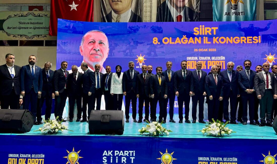 Adalet ve Kalkınma Partisi (AK Parti) Siirt 8 İl Kongresi