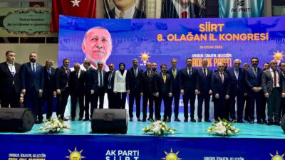 Adalet ve Kalkınma Partisi (AK Parti) Siirt 8 İl Kongresi