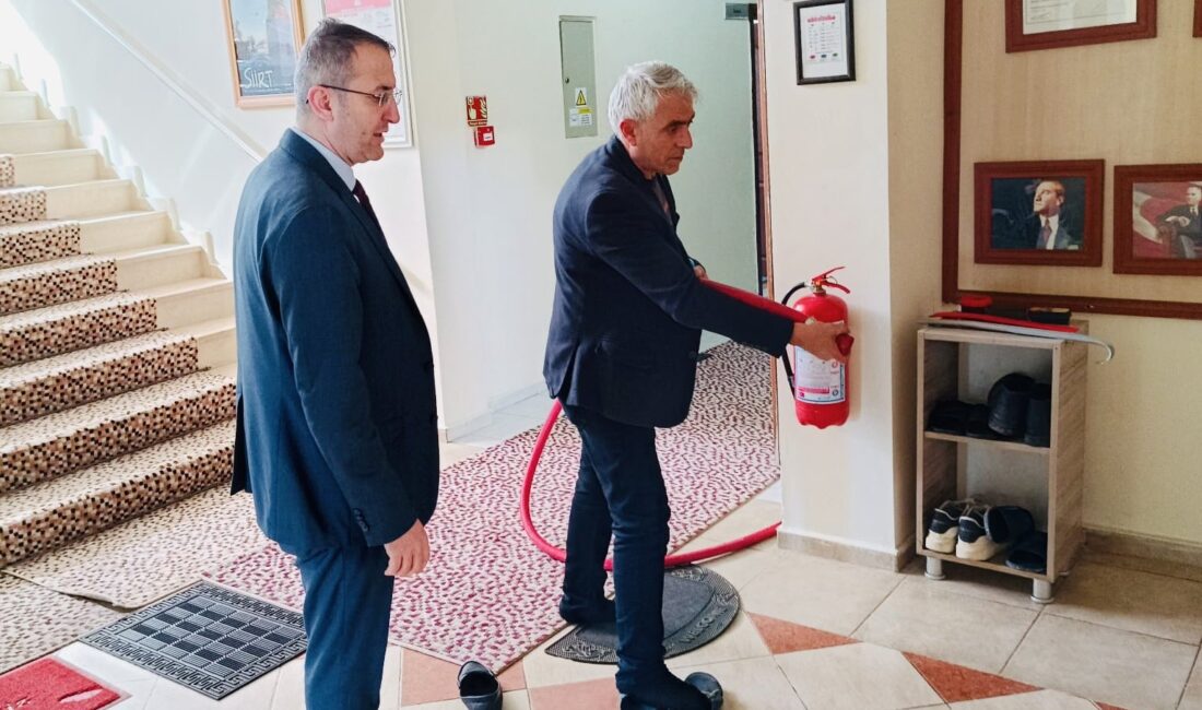 Siirt Gençlik ve Spor İl Müdürlüğü’ne bağlı Barınma ve Beslenme