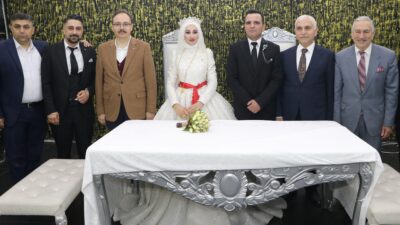 Peri Masalı Düğün Salonunda kızımız Hekime ve oğlumuz Erkan Çoban’nın