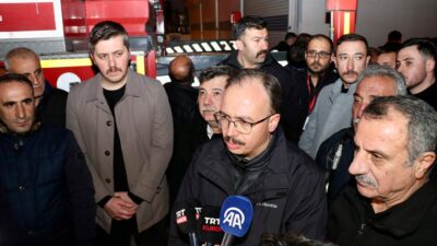 Siirt Valisi Dr. Kemal Kızılkaya gece saat 00.30 civarında Kurtalan