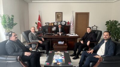 Siirt Ticaret ve Sanayi Odası Başkanı Güven Kuzu bazı ziyaretlerde