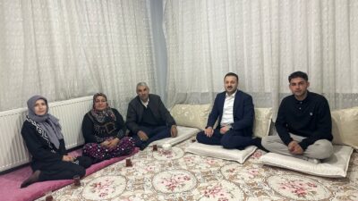 AK Parti Siirt İl Başkanı Av. Bahri Caner Özturan ve