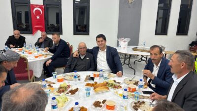Şehit yakınları gazilere iftar verildi.