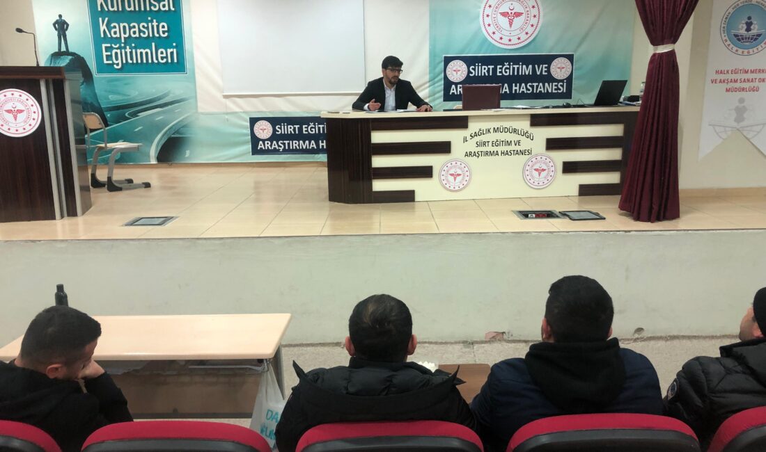 Siirt Eğitim ve Araştırma Hastanesi ile Siirt Halk Eğitim Merkezi