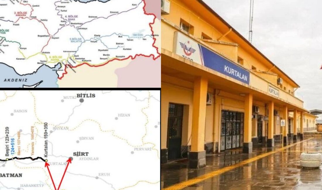 Devlet Demiryolları (TCDD) İşletmesi Genel Müdürlüğü, "Siirt-Kurtalan Demir Yolu Yapım