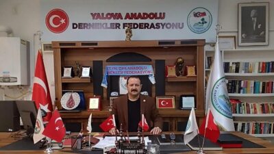 &nbsp; Yalova Anadolu Dernekler Federasyonu adına bir açıklama yayınlayan Federasyon